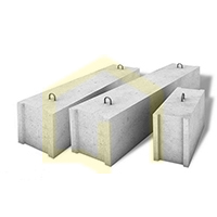 Блоки бетонные для стен подвалов (фундаментные блоки)